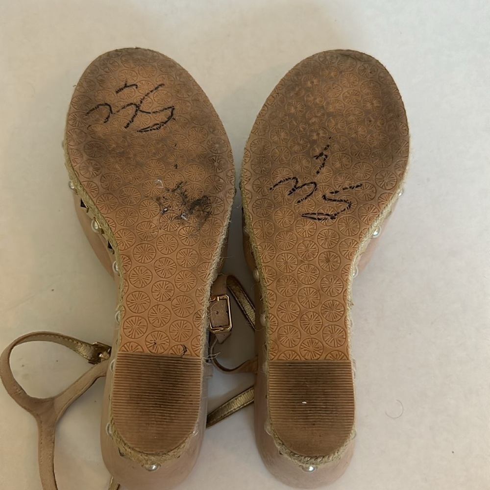LILLY PULITZER Hadley Suede Wedge Espadrilles. Sz 9 - Picture 10 of 12